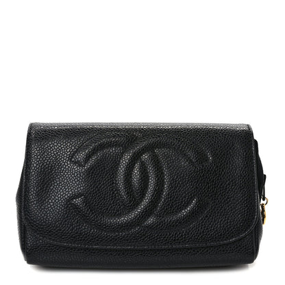 Chanel Caviar Timeless CC Clutch Black 1 of 9