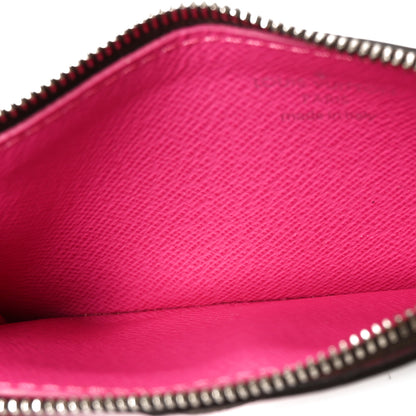 Louis Vuitton Monogram Calfskin Coin Card Holder Rose 5 of 7
