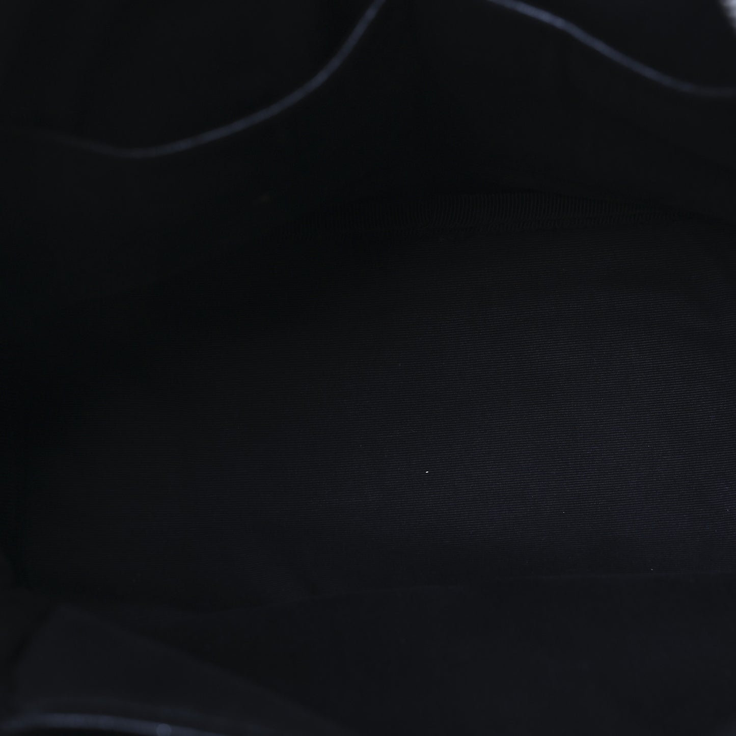 Lambskin Star Applique Mini City California Backpack Black