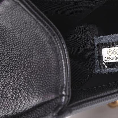 Chanel Caviar Quilted Small Boy Flap Black 6 of 10