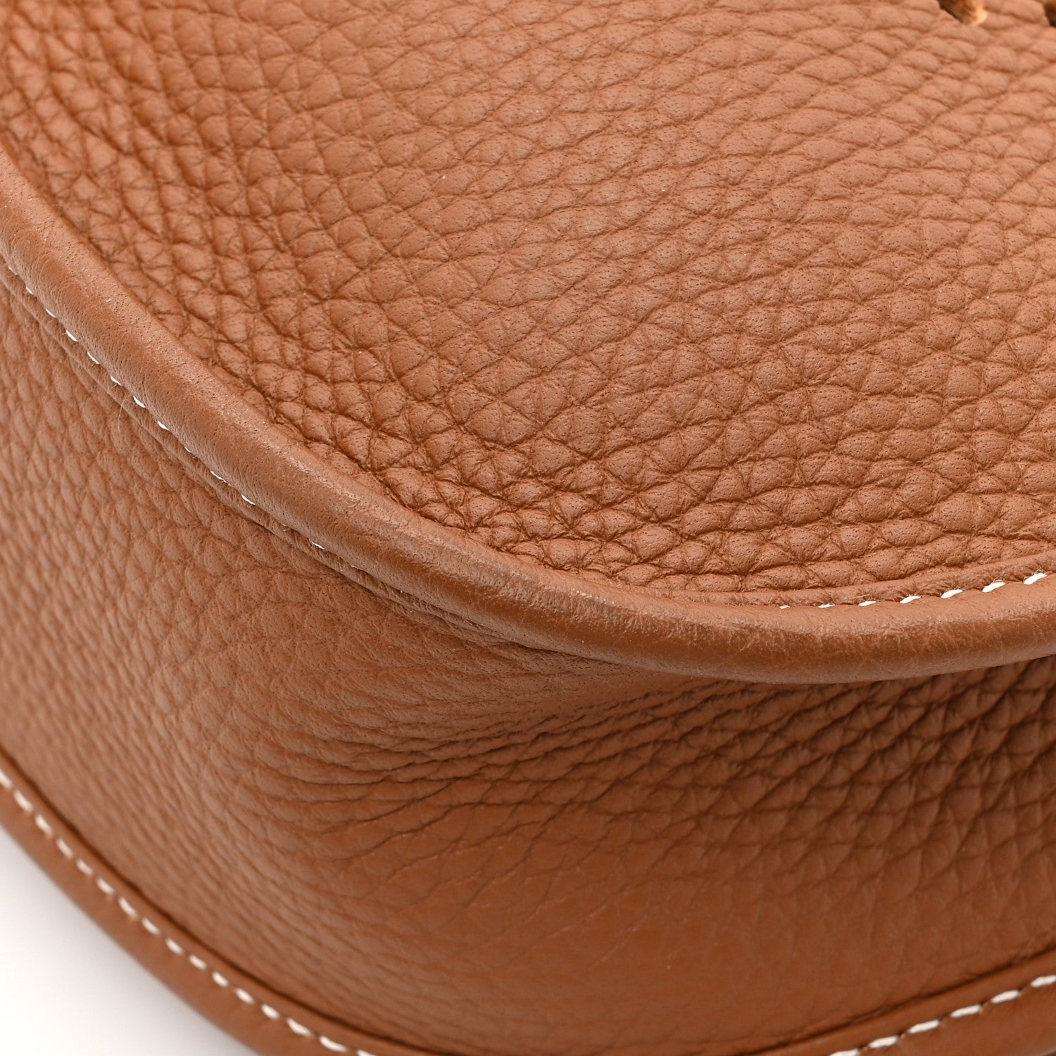 Hermes Taurillon Clemence Evelyne III PM Gold 11 of 13