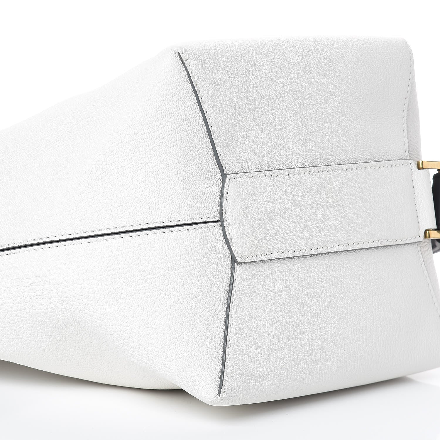 Givenchy Grained Calfskin Medium GV Bucket Bag White 8 of 9
