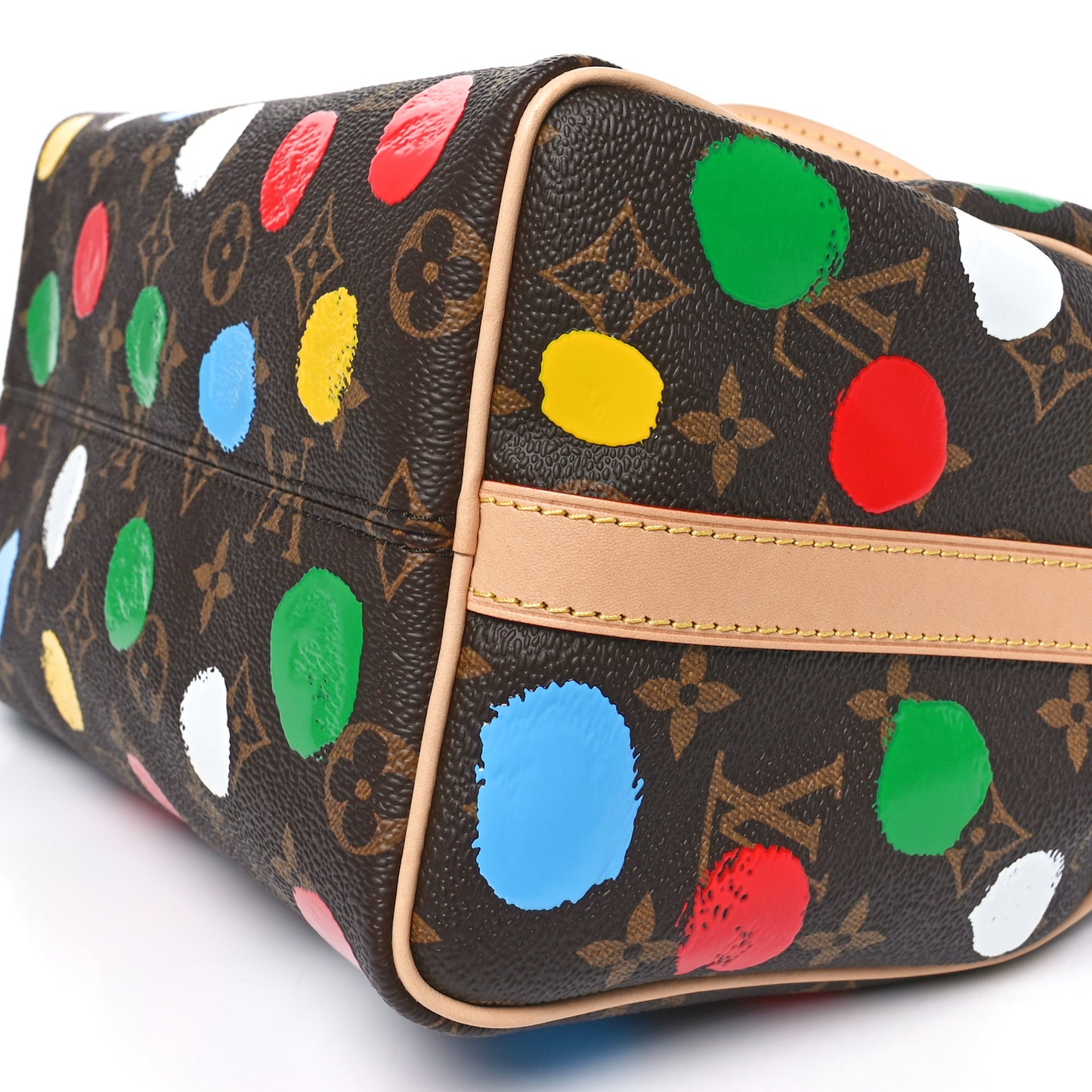 LV X YK Monogram Speedy Bandouliere 25 Multicolor