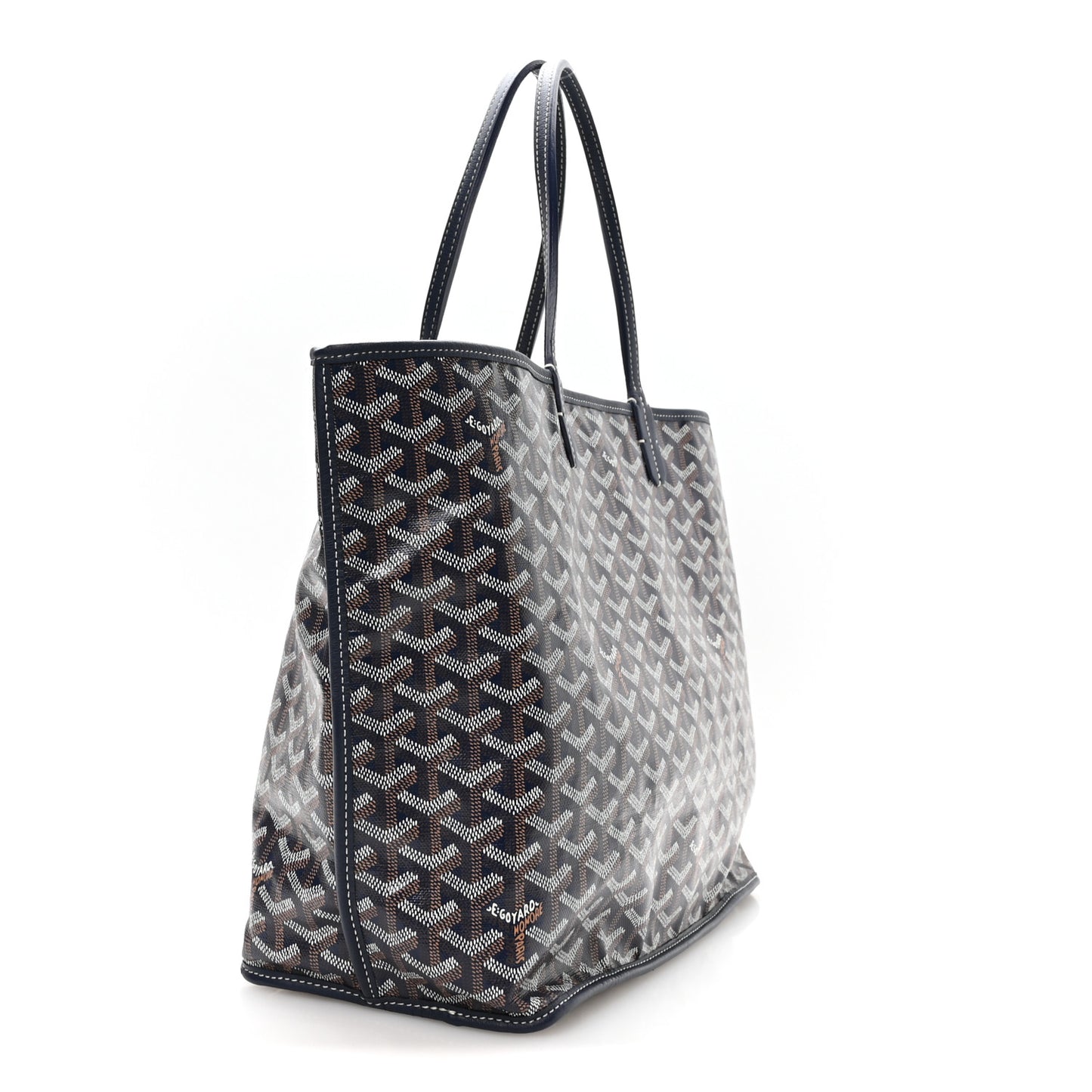 Goyardine Reversible Anjou PM Navy