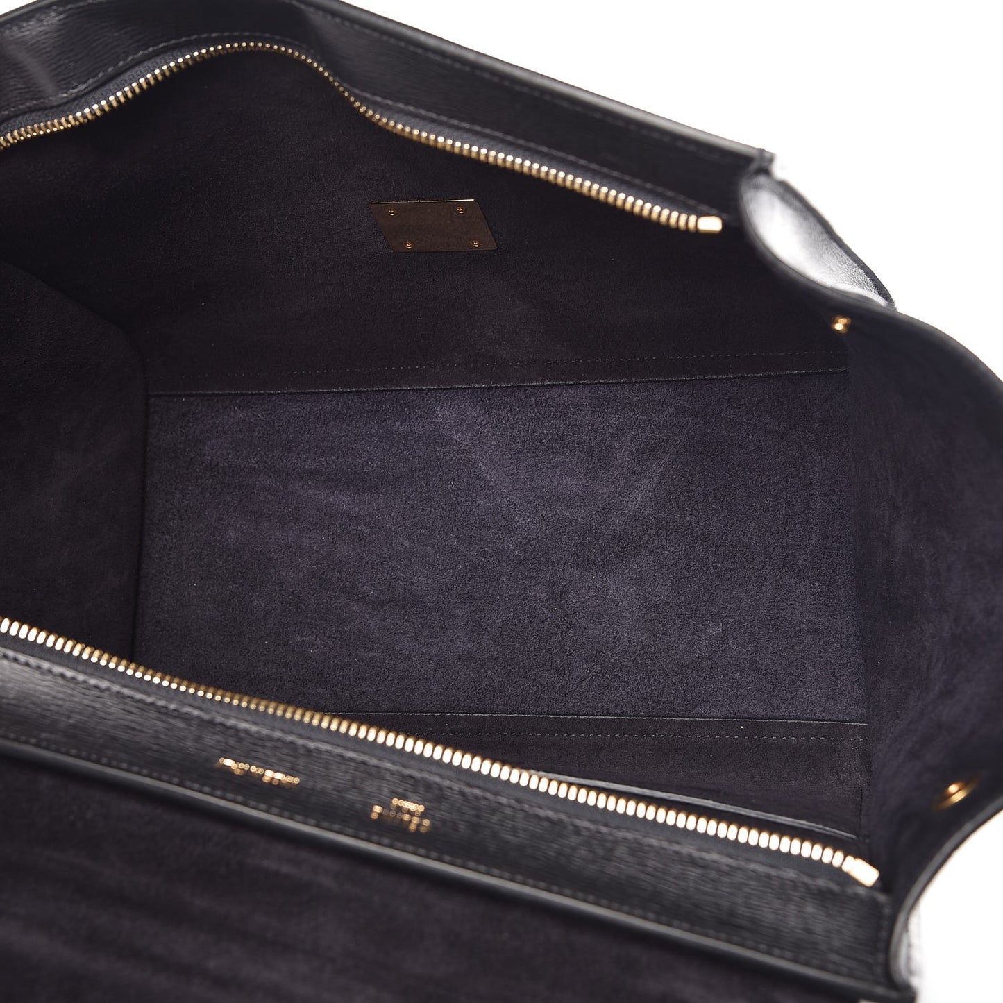 Liege Calfskin Small Trapeze Black
