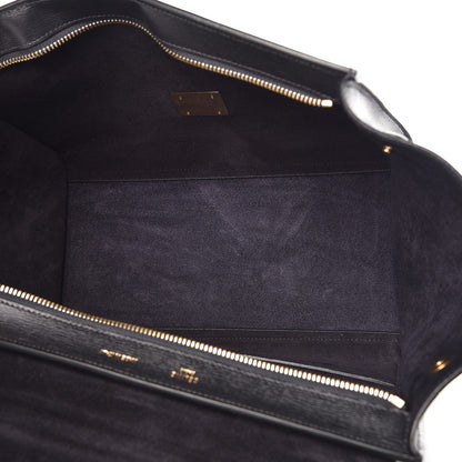 Celine Liege Calfskin Small Trapeze Black 5 of 6