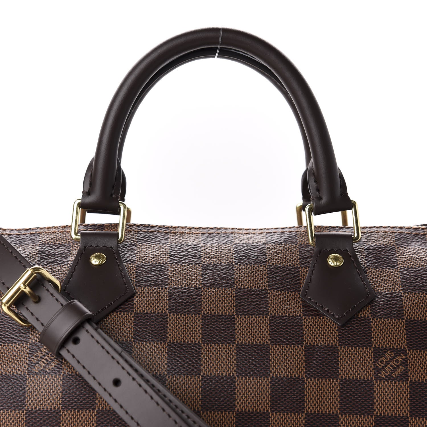 Louis Vuitton Damier Ebene Speedy Bandouliere 30 11 of 11