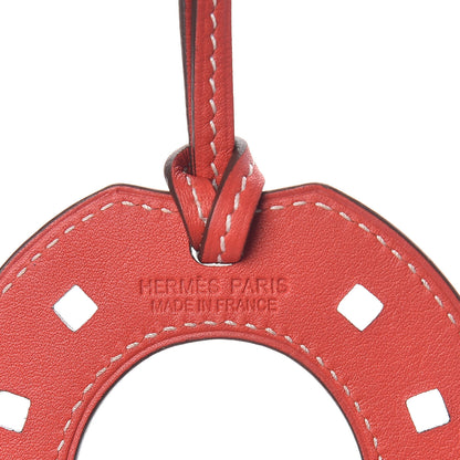 Hermes Swift Paddock Horseshoe Bag Charm Capucine 3 of 3