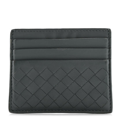 Bottega Veneta Nappa Intrecciato Card Holder Ardoise 1 of 12