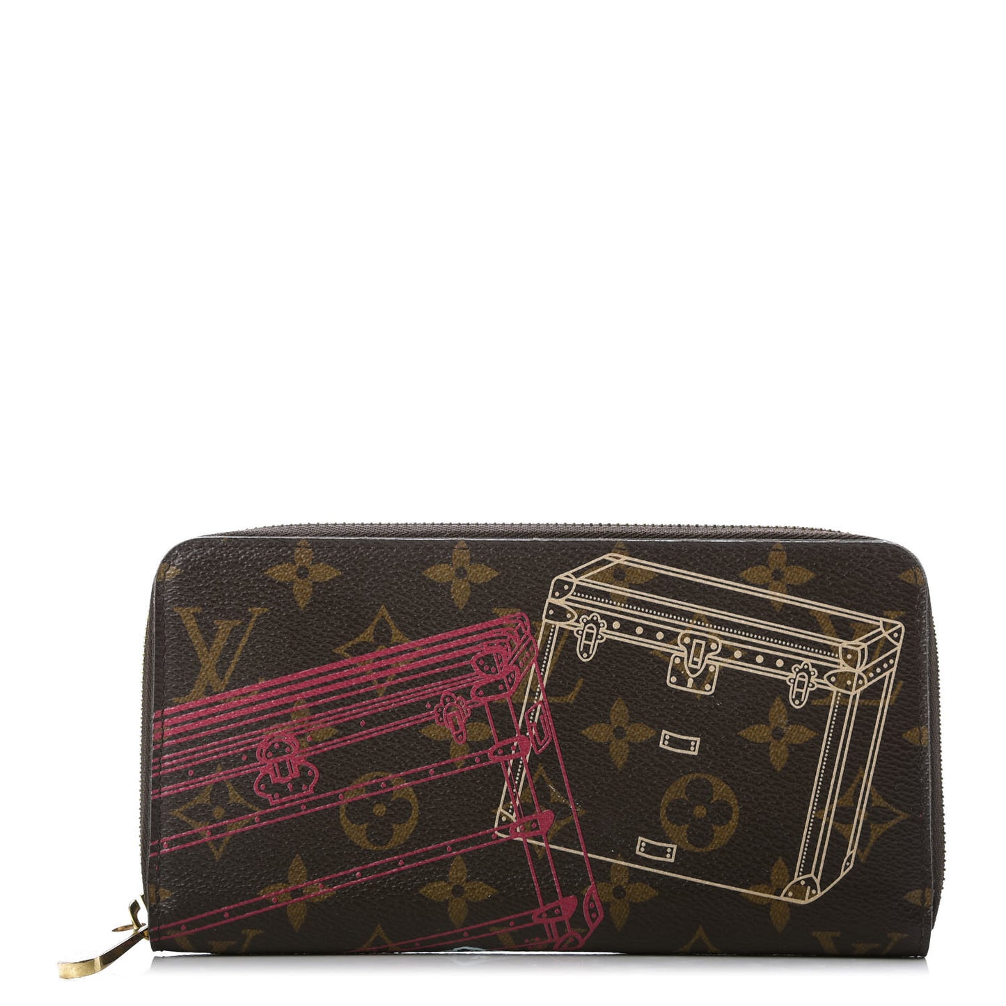 Monogram 2014 Christmas Animation Zippy Wallet