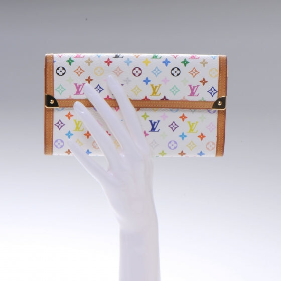 Monogram Multicolor Porte Tresor International Wallet White
