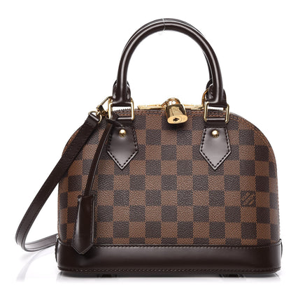 Louis Vuitton Damier Ebene Alma BB 1 of 8