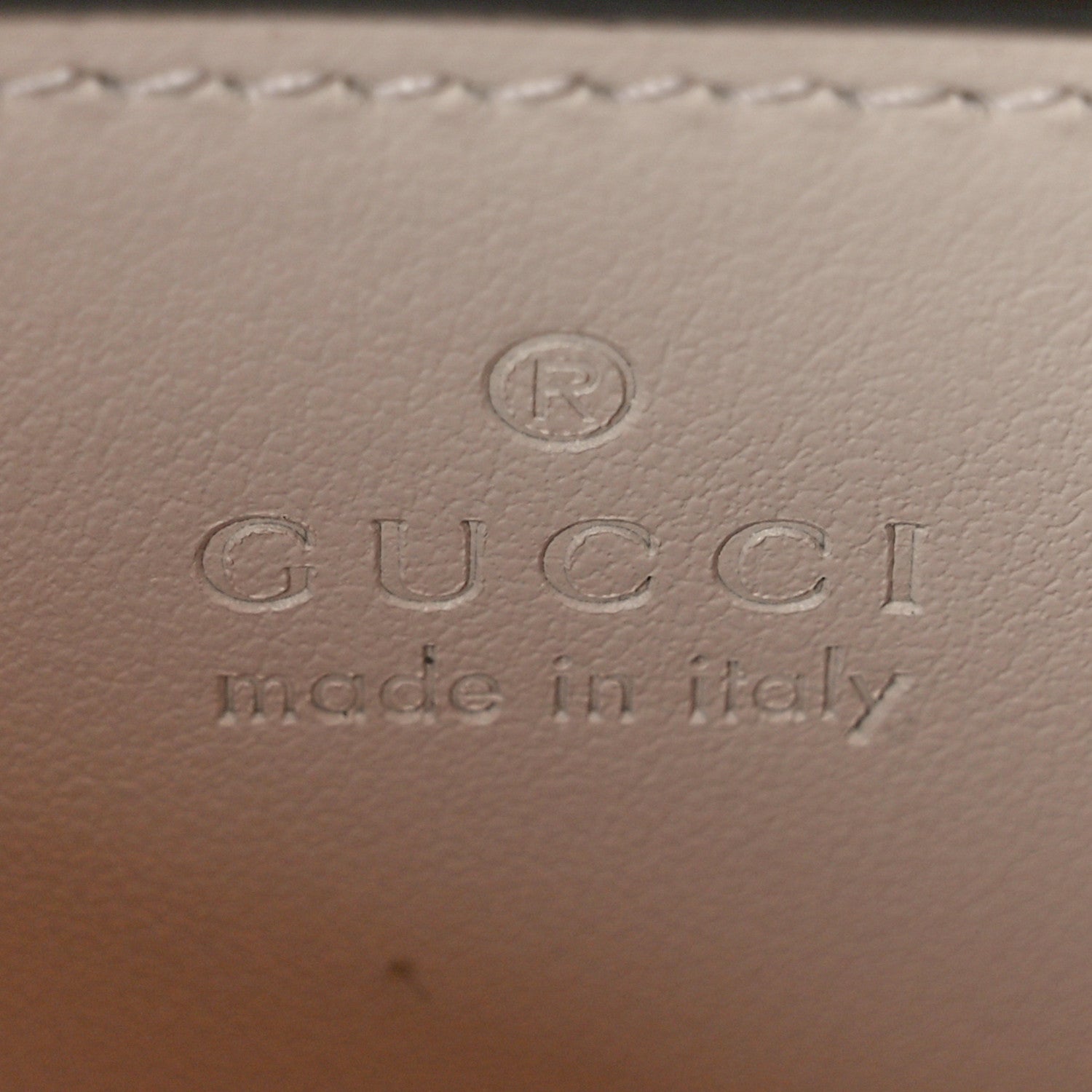 Gucci Calfskin Matelasse Aria Mini GG Marmont Top Handle Shoulder Bag Mystic White 6 of 9