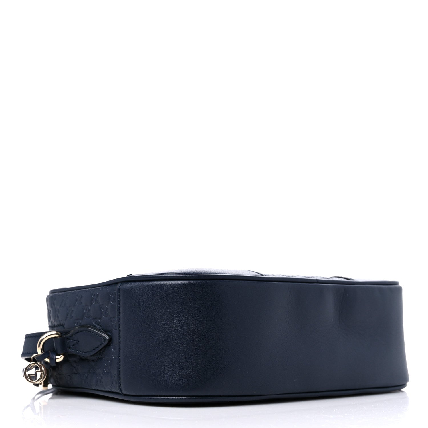 Gucci Soft Microguccissima Mini Bree Messenger Bag Blue 4 of 9