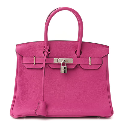Hermes Togo Birkin 30 Rose Pourpre 1 of 10