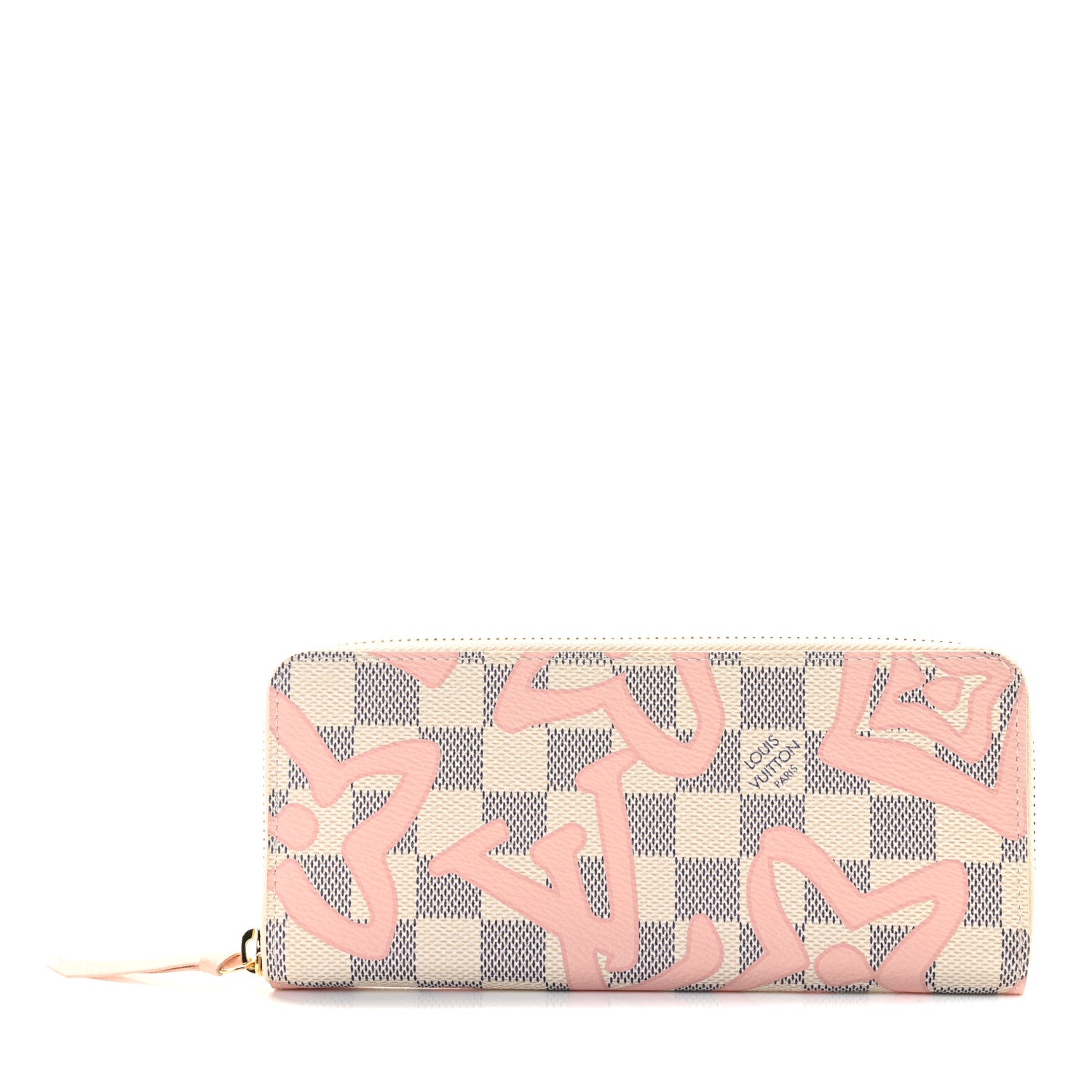 Louis Vuitton Damier Azur Tahitienne Clemence Wallet 1 of 9