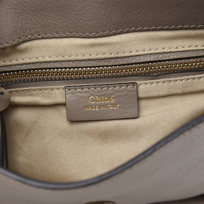 Chloe Suede Calfskin Small Faye Backpack Motty Grey 8 of 14