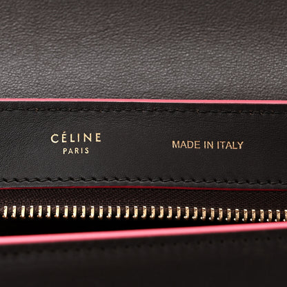 Celine Calfskin Small Tri-Color Trapeze Taupe 6 of 10