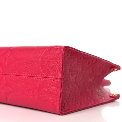 Louis Vuitton Empreinte Monogram Giant Onthego PM Freesia 7 of 8