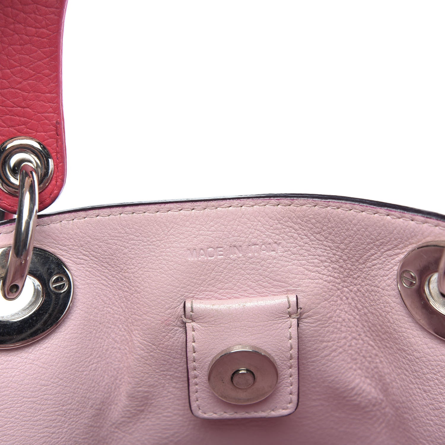 Christian Dior Bullcalf Large Diorissimo Fuchsia 7 of 15