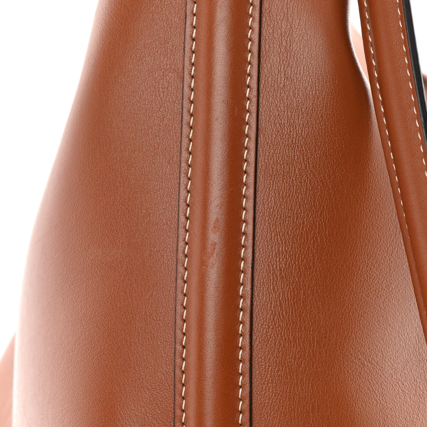 Smooth Calfskin Bucket 16 Bag Tan