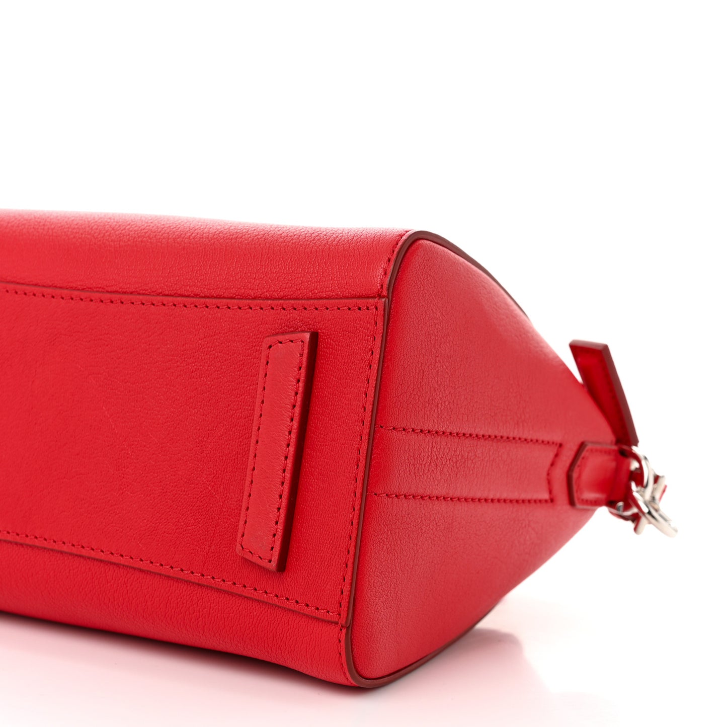 Sugar Goatskin Mini Antigona Medium Red