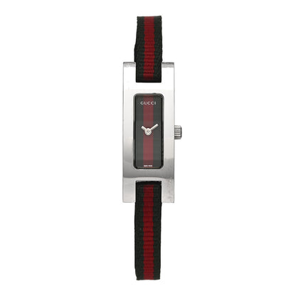 Gucci Stainless Steel Fabric 12mm 3900L Web Quartz Watch 1 of 4