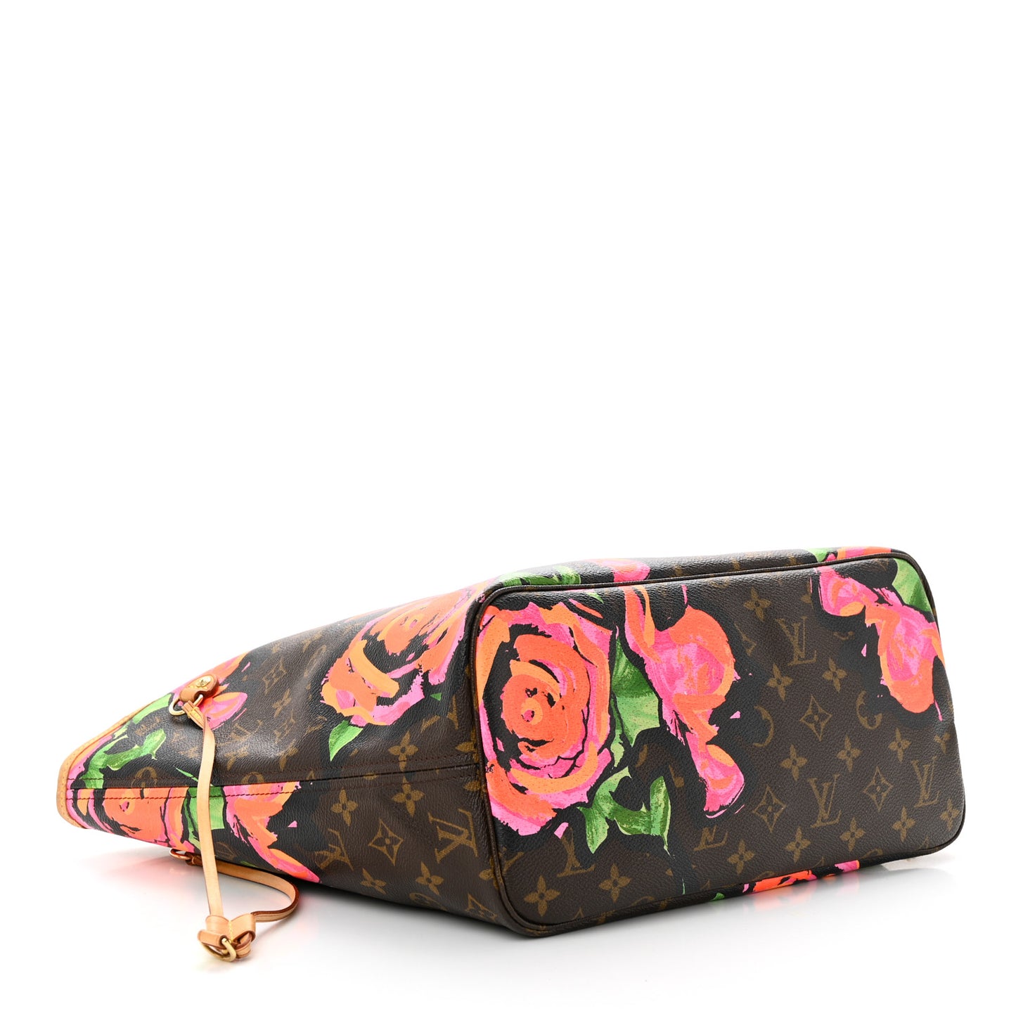 LOUIS VUITTON Monogram Roses Neverfull MM