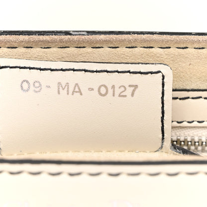 Christian Dior Calfskin Mini D Fence Saddle Bag White 7 of 12