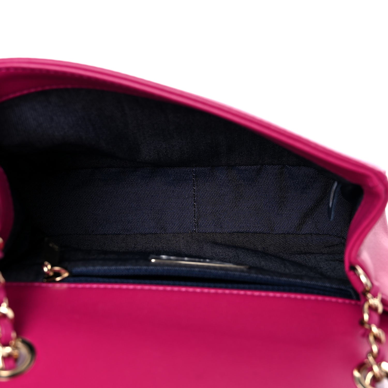 Chanel Lambskin CC Mania Flap Bag Pink 5 of 11