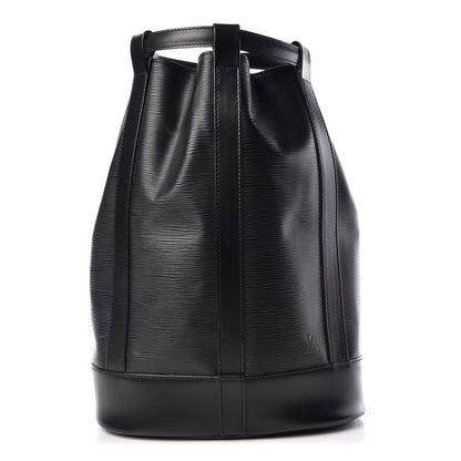 Louis Vuitton Epi Randonnee PM Black 1 of 15