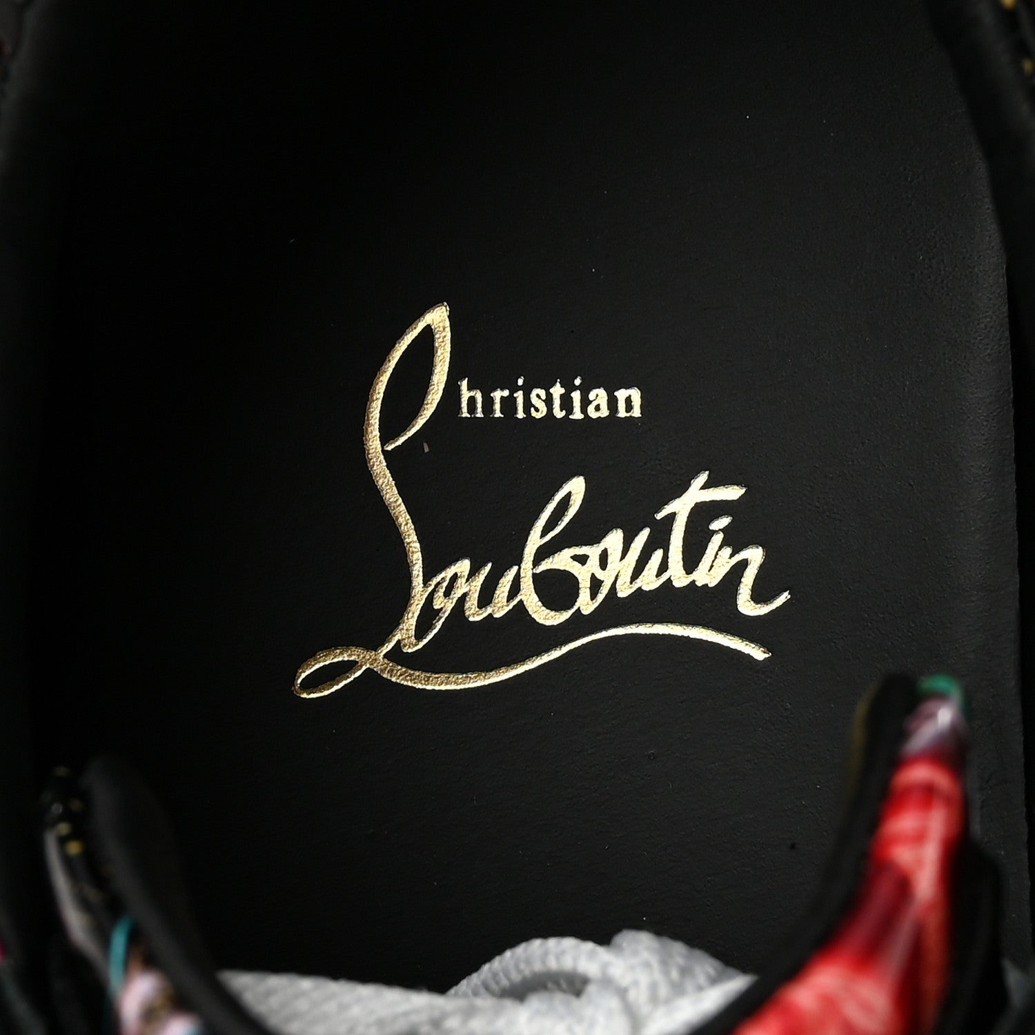 Christian Louboutin Patent Starlight Orlato Flat Sneakers 37 Multi 8 of 10