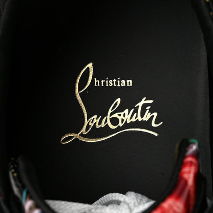 Christian Louboutin Patent Starlight Orlato Flat Sneakers 37 Multi 8 of 10