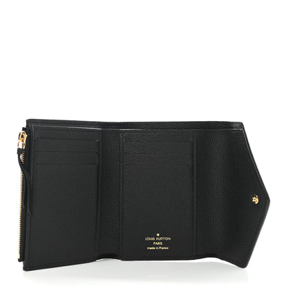 Louis Vuitton Empreinte Victorine Wallet Black 5 of 7