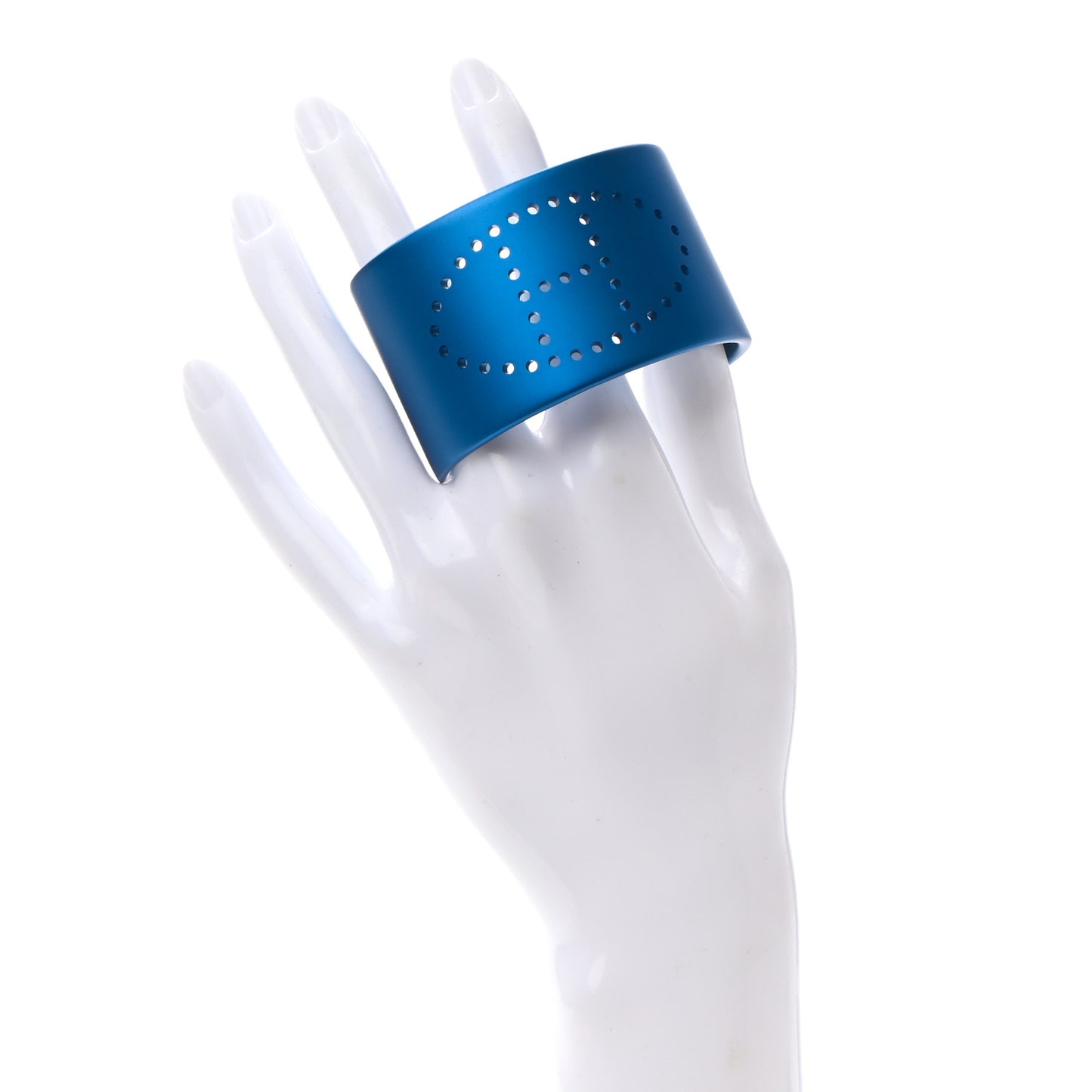 Aluminium Evelyne Sunset Cuff Bracelet T2 Bleu Egee
