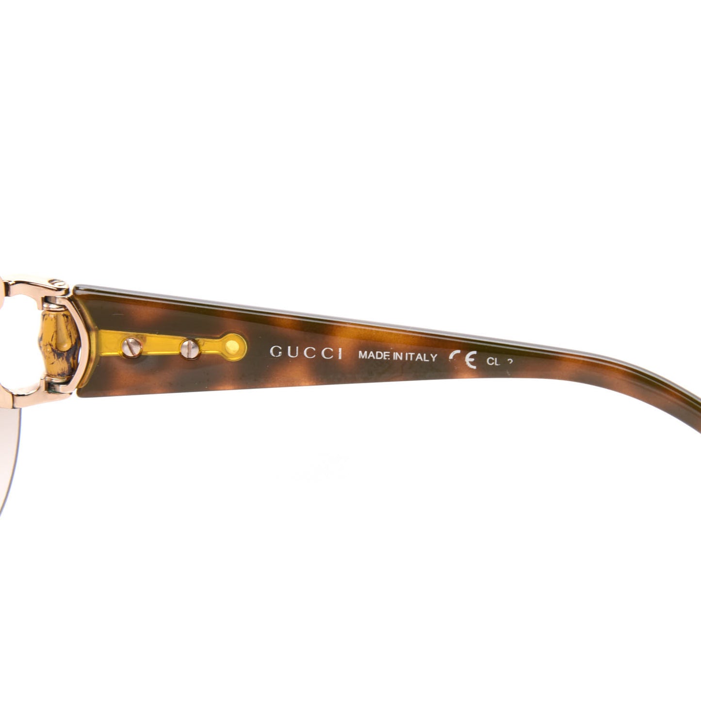 Bamboo Horsebit Sunglasses GG2875/S Tortoise