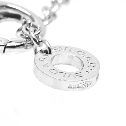 Bulgari 18K White Gold Diamond B.Zero1 Pendant Necklace 8 of 9