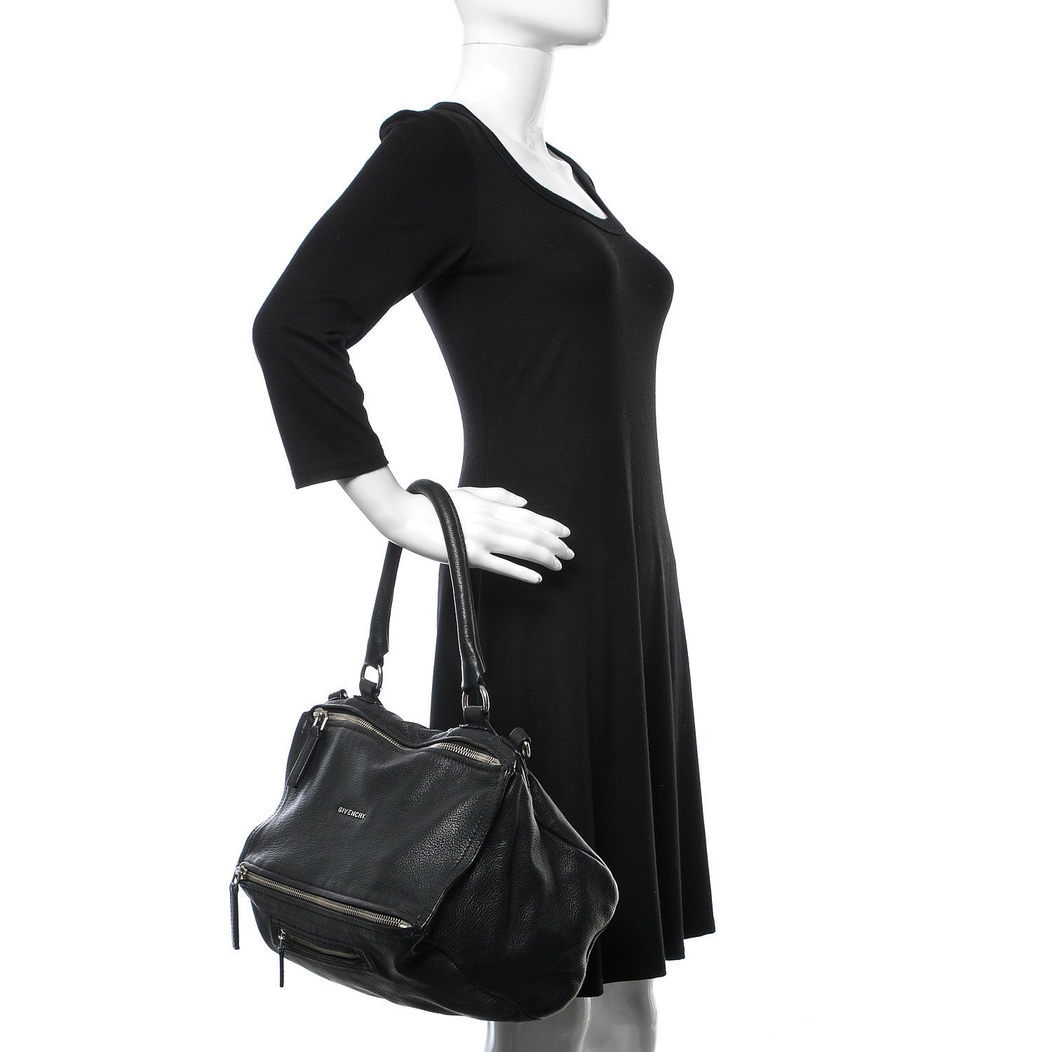 Givenchy Sugar Goatskin Medium Pandora Black 2 of 11