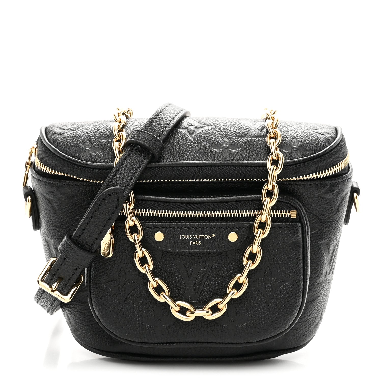 Louis Vuitton Empreinte Mini Bumbag Black 1 of 9