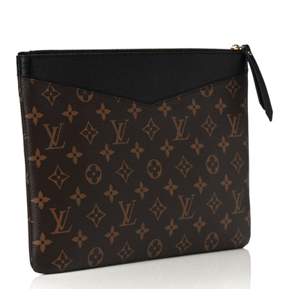 Louis Vuitton Monogram Daily Pouch Black 3 of 11
