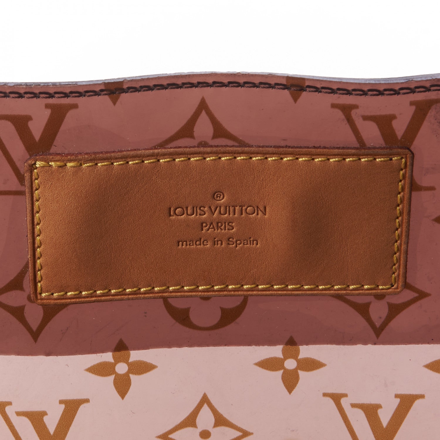 Louis Vuitton Vinyl Monogram Ambre Sac Cabas GM 9 of 9