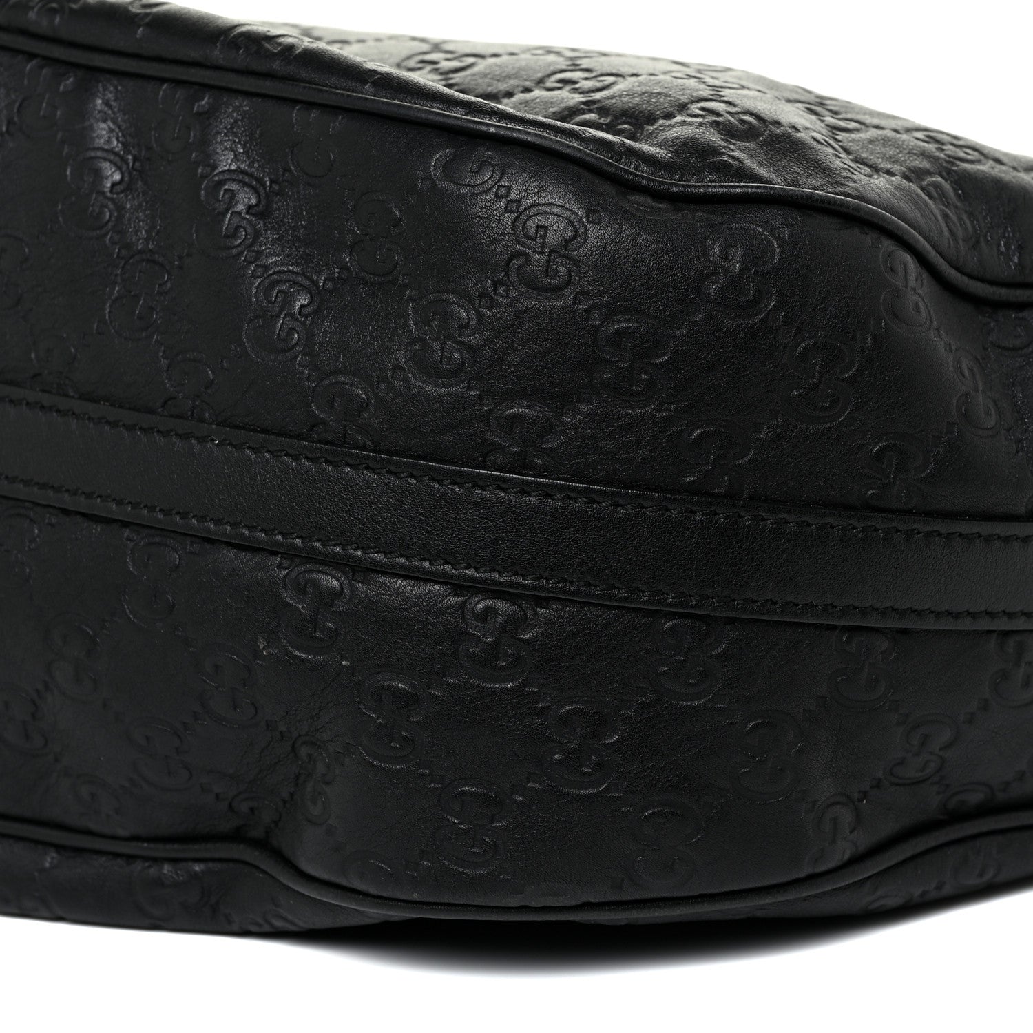 Gucci Guccissima Large GG Twins Hobo Black 10 of 23