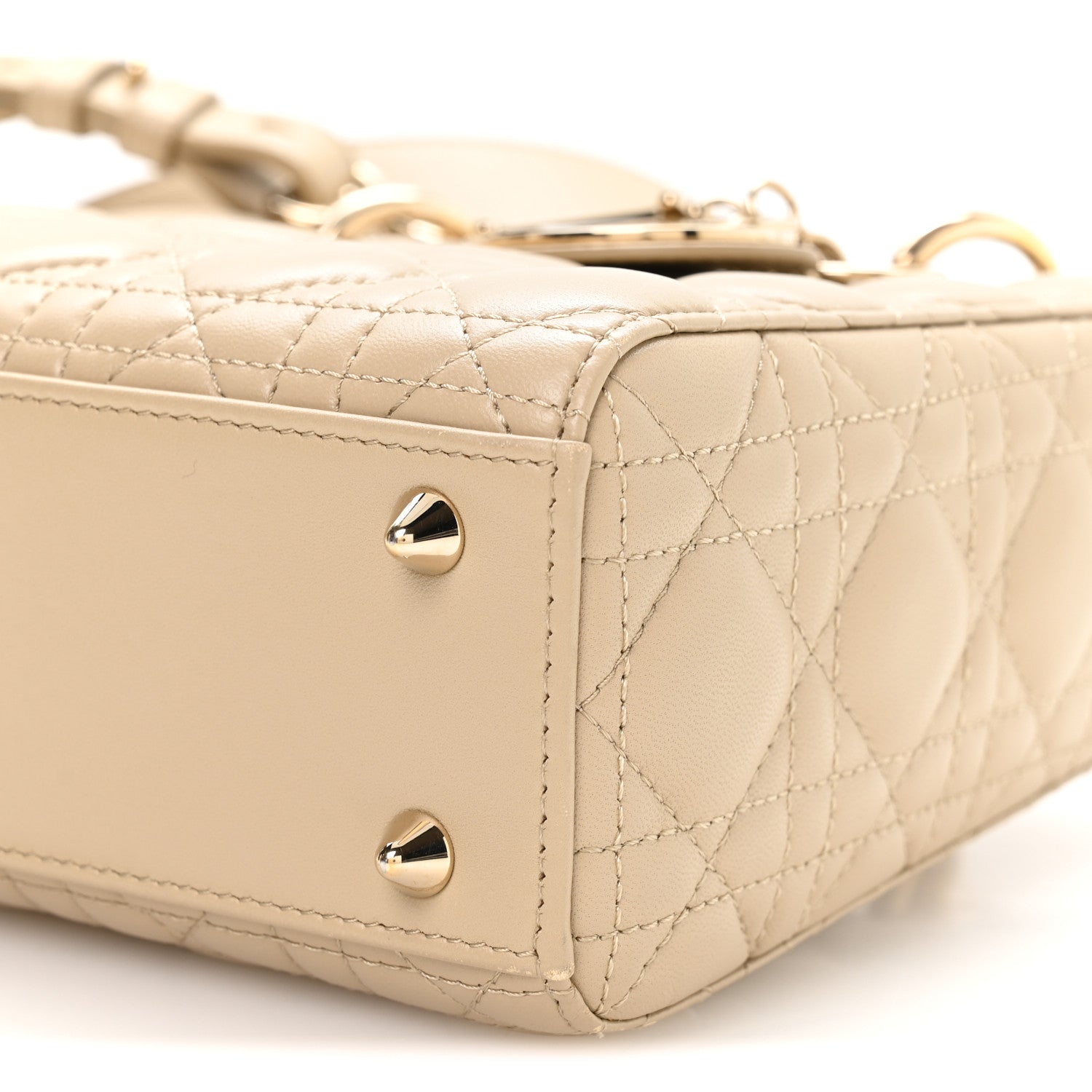 Christian Dior Lambskin Cannage Small My ABCDior Lady Dior