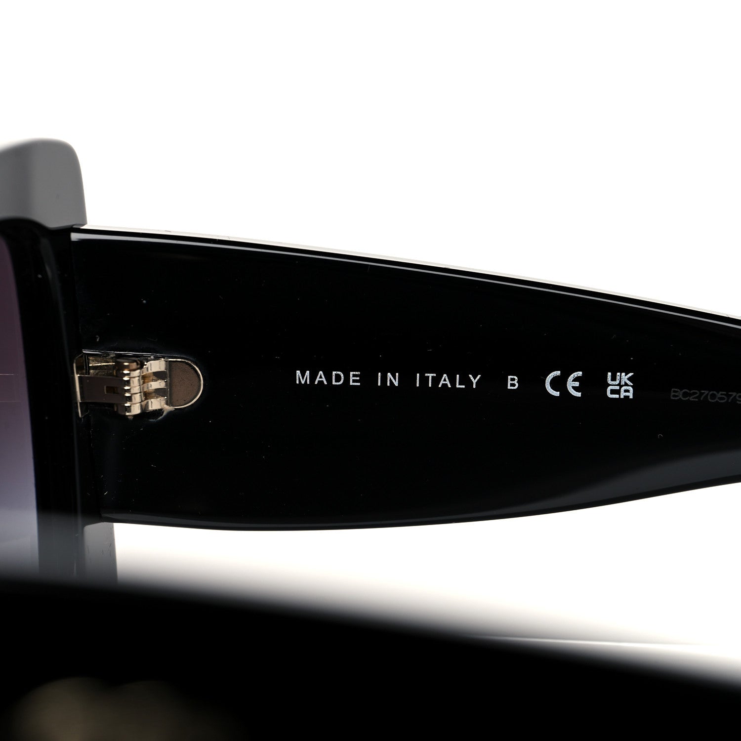 Chanel Acetate Rectangle Sunglasses 5435 Black 5 of 7