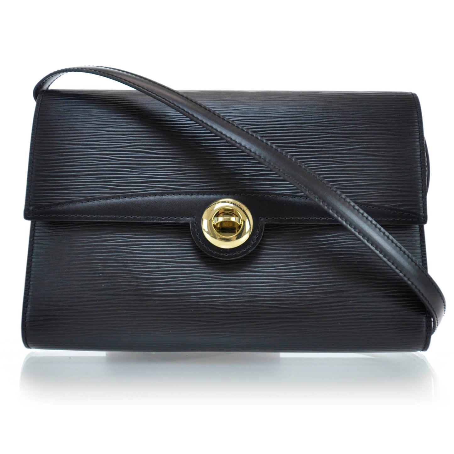 Epi Pochette Arche Black