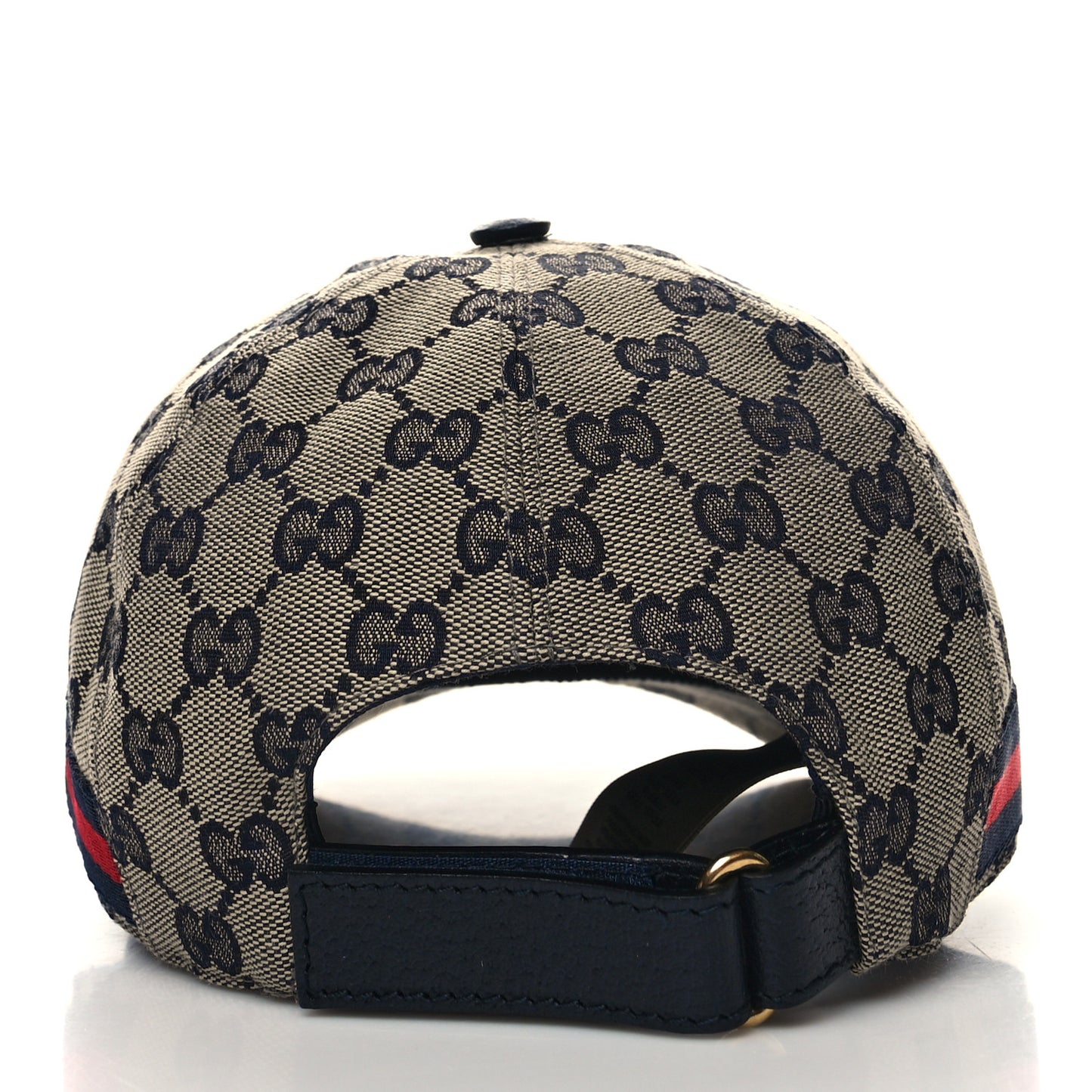 Monogram Web Baseball Hat XS Beige Blue