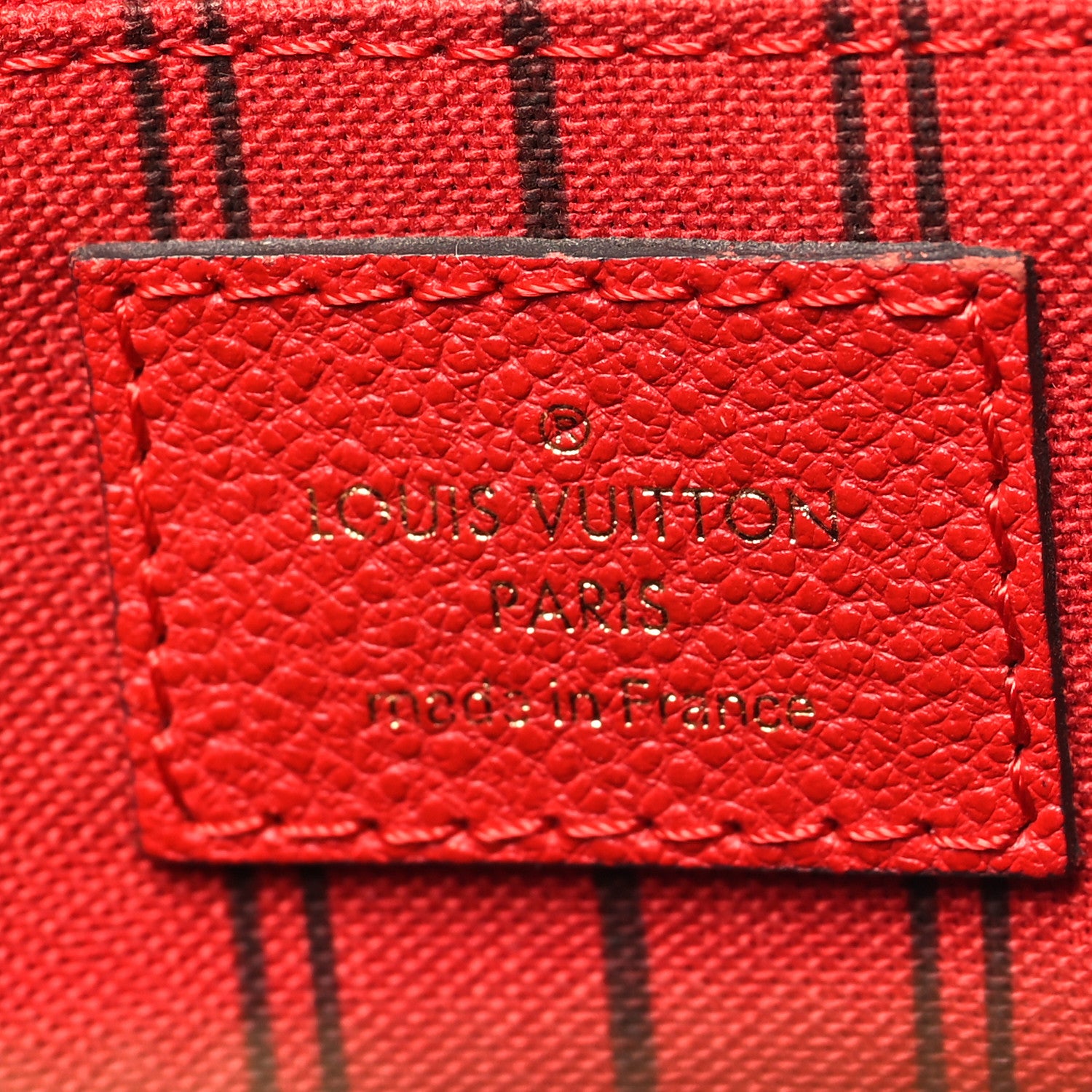 Louis Vuitton Empreinte Bastille MM Cherry 6 of 13