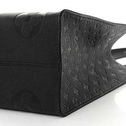 Louis Vuitton Empreinte Monogram Giant Onthego GM Black 9 of 10