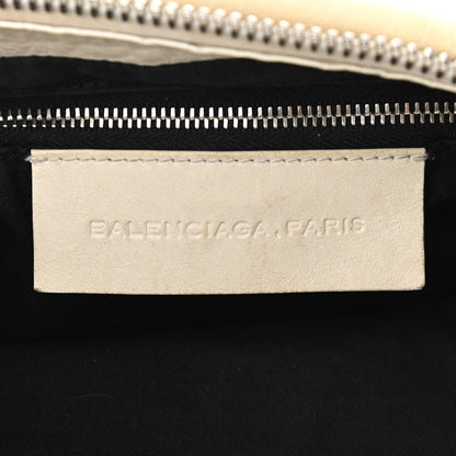 Balenciaga Agneau Giant 21 Silver Hardware Hobo White 6 of 17