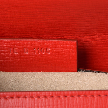 Givenchy Textured Calfskin Mini Pandora Box Crossbody Bag Red 8 of 8